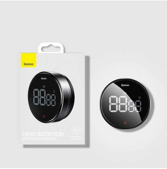 Baseus Heyo Pro roterande timer elektronisk timer grå (FMDS000013)