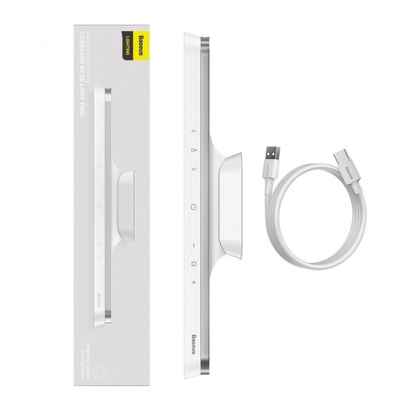 Baseus magnetisk LED sänglampa lampa för hem kök rum vit (DGXC-02)