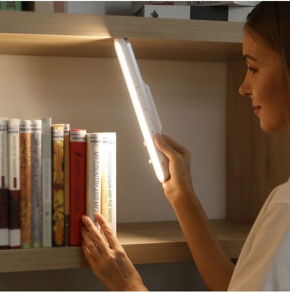 Baseus magnetisk LED sänglampa lampa för hem kök rum vit (DGXC-02)