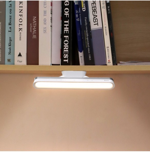 Baseus magnetisk LED sänglampa lampa för hem kök rum vit (DGXC-02)