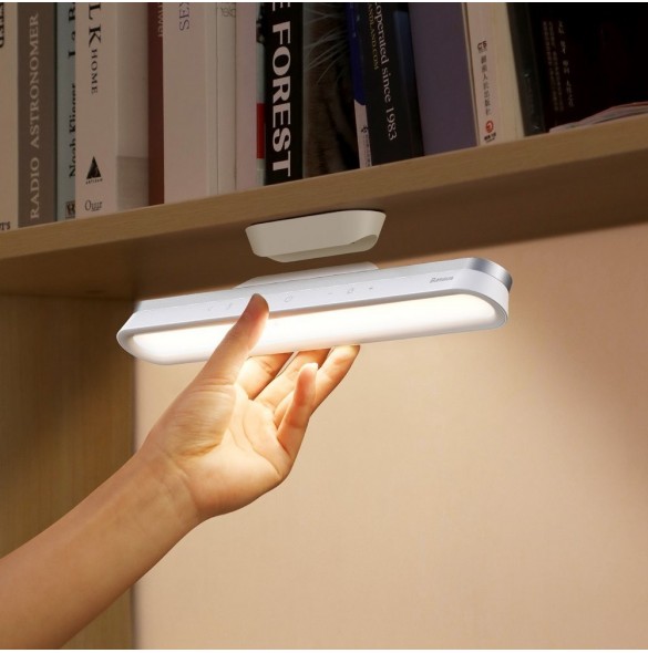 Baseus magnetisk LED sänglampa lampa för hem kök rum vit (DGXC-02)