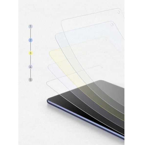 Baseus pappersliknande film matt folie som pappersliknande papper för att rita på Huawei MatePad Pro 5G surfplatta (SGHWMATEPD-B