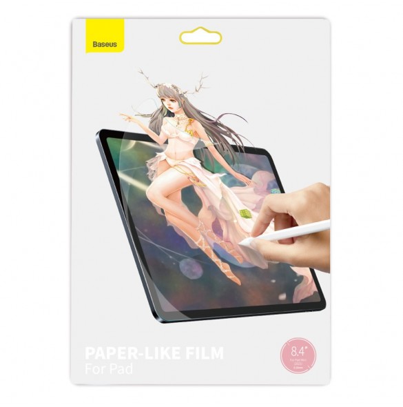 Baseus matt folie som Pappersliknande papper för att rita på iPad mini 2021 8,4'' transparent (SGZM010002)