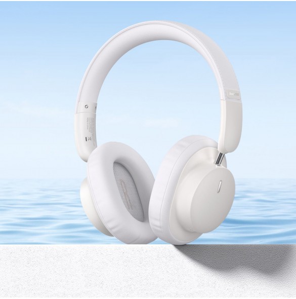 Baseus Bowie D03 over-ear trådlösa hörlurar - vit
