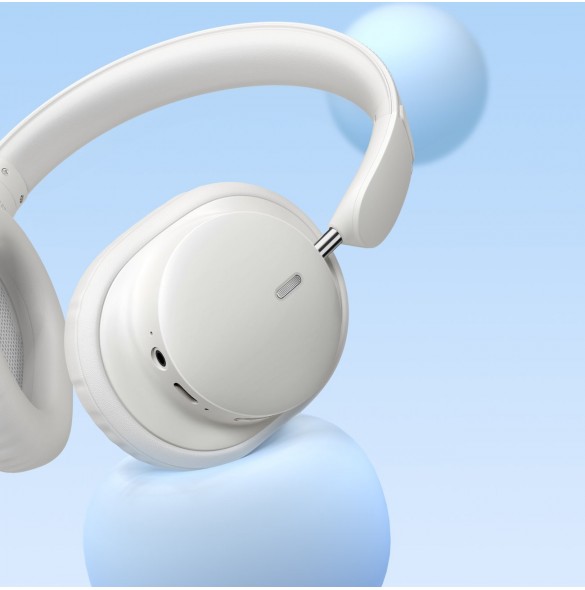 Baseus Bowie D03 over-ear trådlösa hörlurar - vit