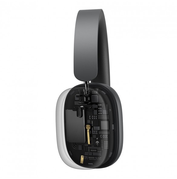 Baseus Bowie H1 trådlösa hörlurar Bluetooth 5.2 ANC grå (NGTW230013)