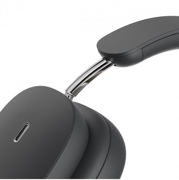 Baseus Bowie H1 trådlösa hörlurar Bluetooth 5.2 ANC grå (NGTW230013)