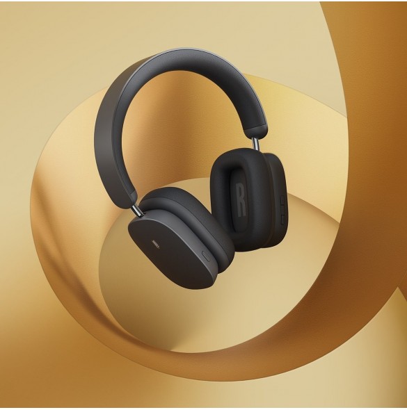 Baseus Bowie H1 trådlösa hörlurar Bluetooth 5.2 ANC grå (NGTW230013)