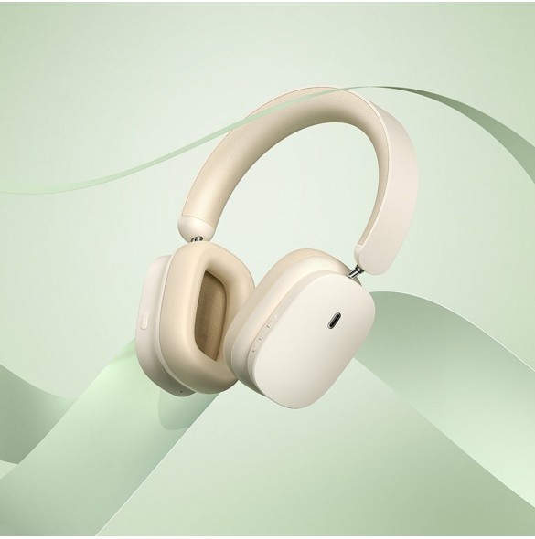 Baseus Bowie H1 trådlösa hörlurar Bluetooth 5.2 ANC grå (NGTW230013)