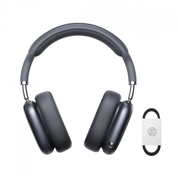 Baseus Bowie H2 ANC trådlösa on-ear hörlurar - grå