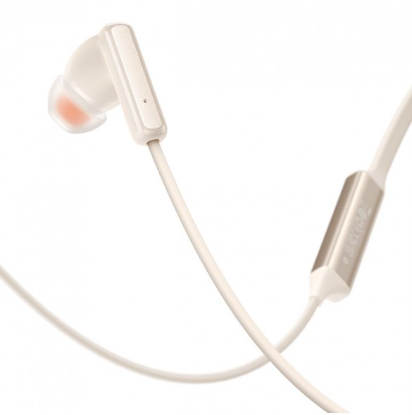 Baseus Bowie U2 Pro TWS ANC trådlösa Bluetooth-hörlurar - kräm och vit