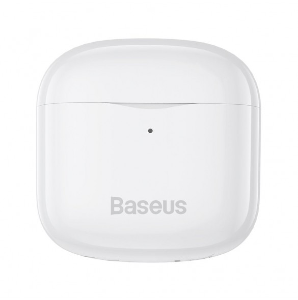 Baseus E3 Wireless Bluetooth 5.0 TWS Öronsnäckor Vattentät IP64 Vit (NGTW080002)