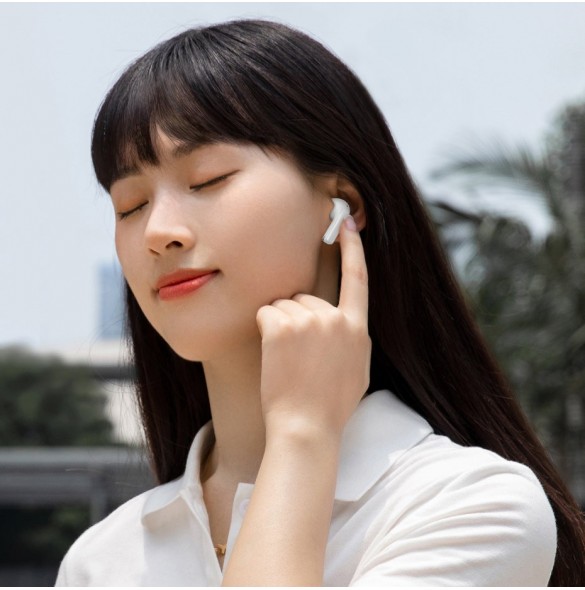 Baseus E3 Wireless Bluetooth 5.0 TWS Öronsnäckor Vattentät IP64 Vit (NGTW080002)