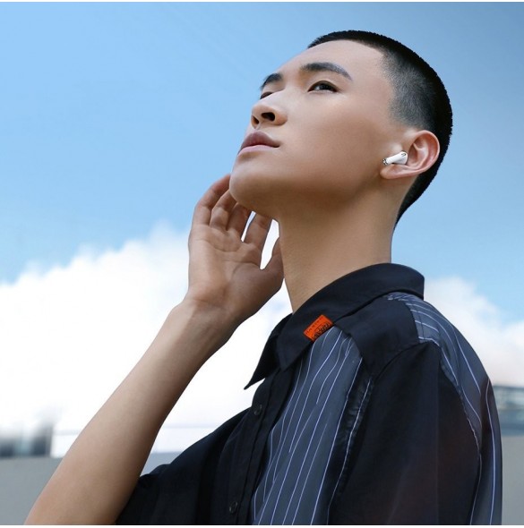 Baseus E8 Wireless Bluetooth 5.0 TWS Öronsnäckor Vattentät IPX5 Vit (NGE8-02)
