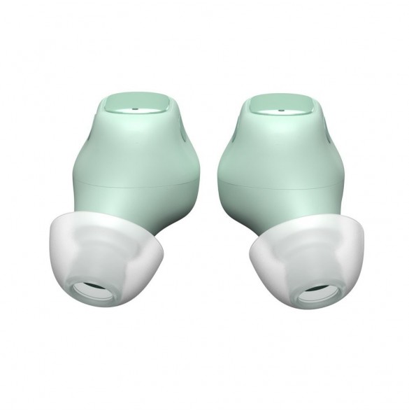 Baseus Encok WM01 TWS trådlösa in-ear Bluetooth 5.3 hörlurar grön uppgraderad version (NGTW240006)
