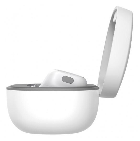Baseus Encok WM01 TWS trådlösa in-ear Bluetooth 5.3 hörlurar vit uppgraderad version (NGTW240002)