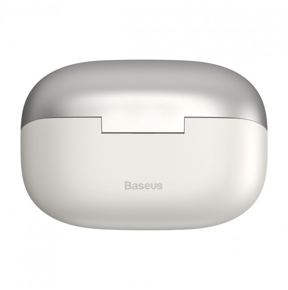 Baseus Storm 1 trådlösa bluetooth 5.2 TWS in-ear-hörlurar med ANC / ENC vit (NGTW140202)