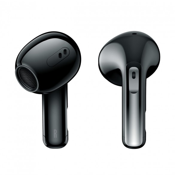 Baseus Storm 3 trådlösa bluetooth 5.2 TWS hörlurar med ANC svart (NGTW140101)