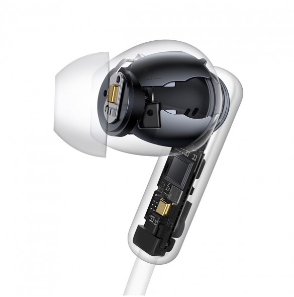TWS ANC Baseus Bowie U2 Pro trådlösa Bluetooth-hörlurar - svarta