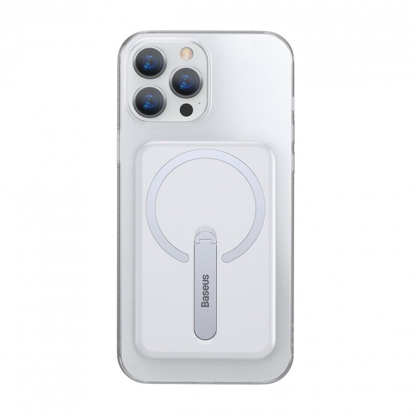 Baseus magnetiska telefonfodral iPhone 13 Pro (6,1" 2021) transparent