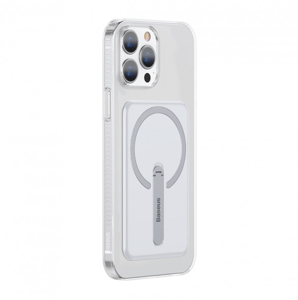 Baseus magnetiska telefonfodral iPhone 13 Pro (6,1" 2021) transparent
