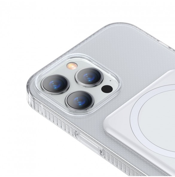 Baseus magnetiska telefonfodral iPhone 13 Pro (6,1" 2021) transparent