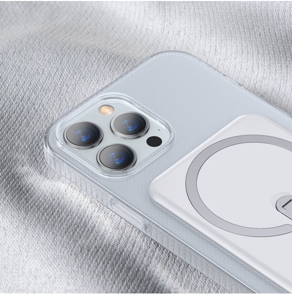 Baseus magnetiska telefonfodral iPhone 13 Pro (6,1" 2021) transparent