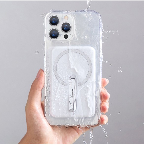 Baseus magnetiska telefonfodral iPhone 13 Pro (6,1" 2021) transparent