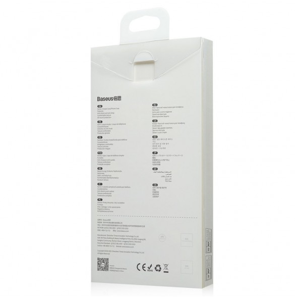 Baseus Simple Series Fodral transparent gelfodral iPhone 13 Pro transparent (ARAJ000102)