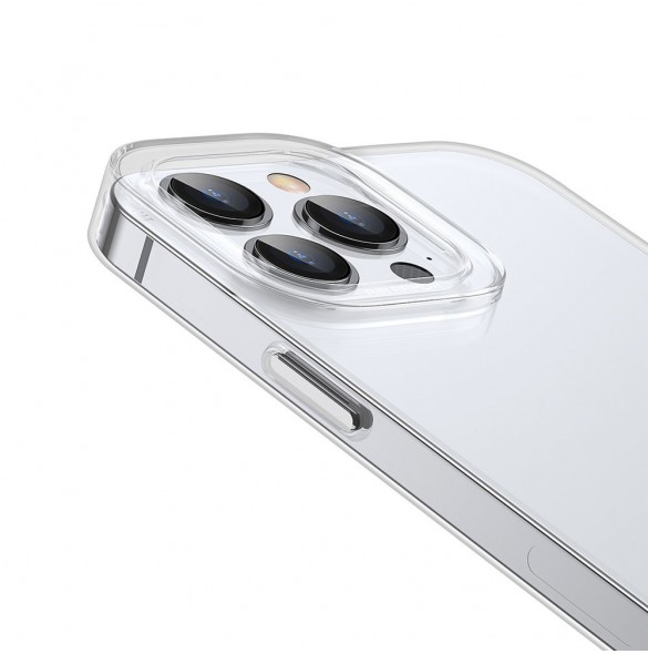 Baseus Simple Series Fodral transparent gelfodral iPhone 13 Pro transparent (ARAJ000102)