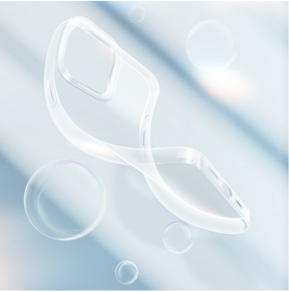 Baseus Simple Series Fodral transparent gelfodral iPhone 13 Pro transparent (ARAJ000102)