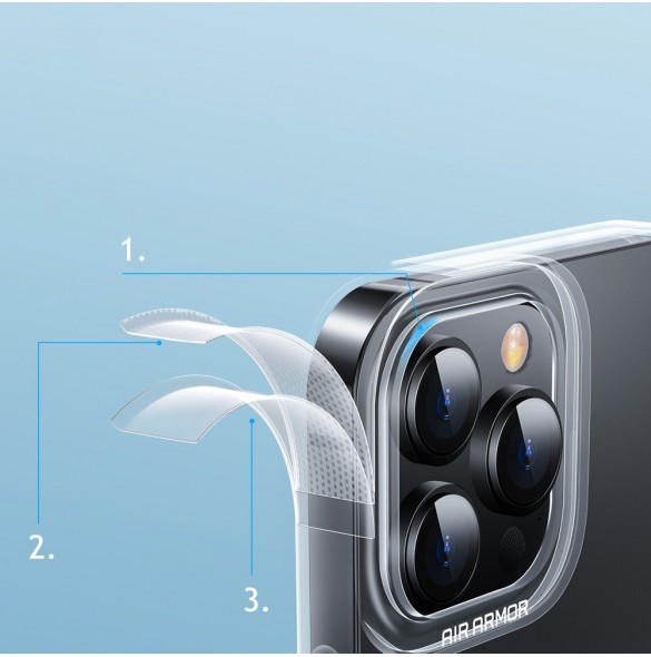 Baseus Simple Series Fodral transparent gelfodral iPhone 13 Pro transparent (ARAJ000102)