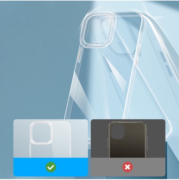 Baseus Simple Series Fodral transparent gelfodral iPhone 13 Pro transparent (ARAJ000102)