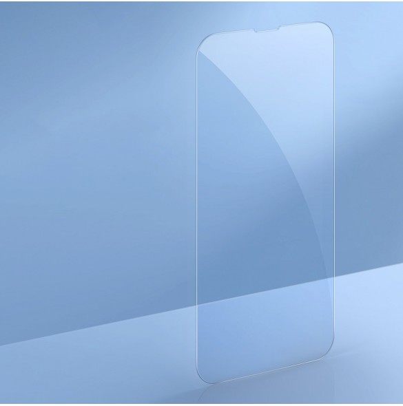 Baseus Crystal Case Magnetic Case för iPhone 13 Pro Max + Transparent skärmglas (MagSafe-kompatibelt) (ARJT000202)