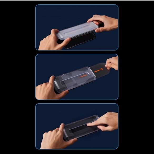 Baseus Privacy Härdat glas för iPhone 14 Plus / 13 Pro Max helskärm 0,4 mm Privacy Filter Anti Spy + Monteringssats