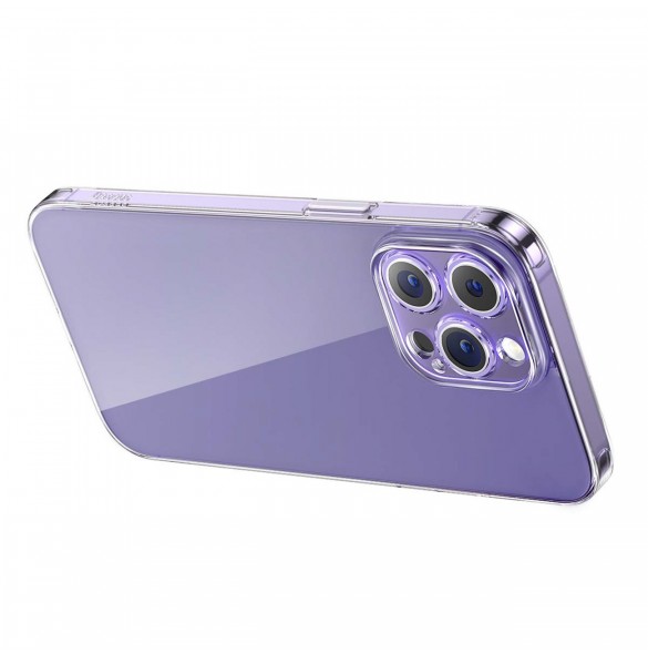 Baseus Simple 2 Fodral för iPhone 14 Pro Max tunt skal genomskinligt