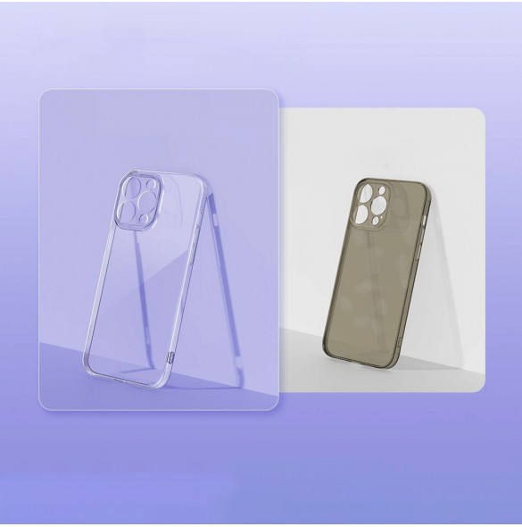 Baseus Simple 2 Fodral för iPhone 14 Pro Max tunt skal genomskinligt