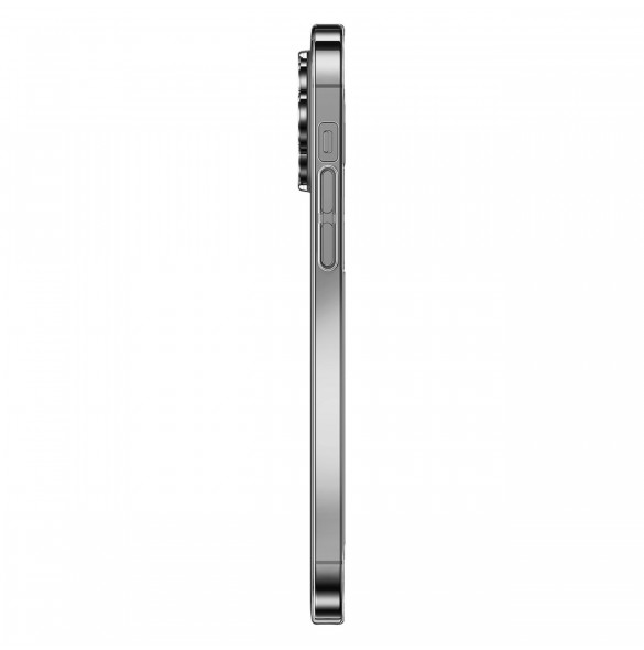 Baseus Crystal Case för iPhone 14 Pro tunt skal + transparent glas