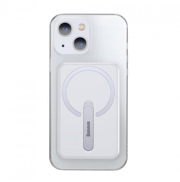Baseus magnetiska telefonfodral iPhone 13 (6,1" 2021) transparent