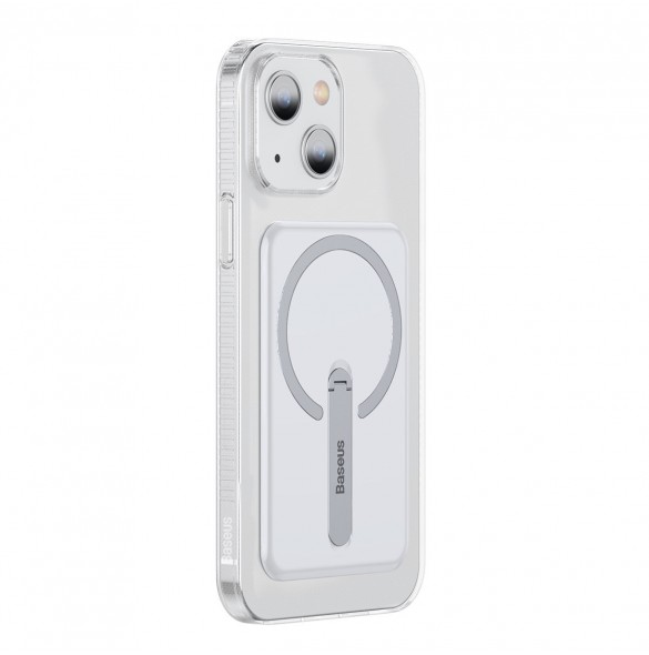 Baseus magnetiska telefonfodral iPhone 13 (6,1" 2021) transparent