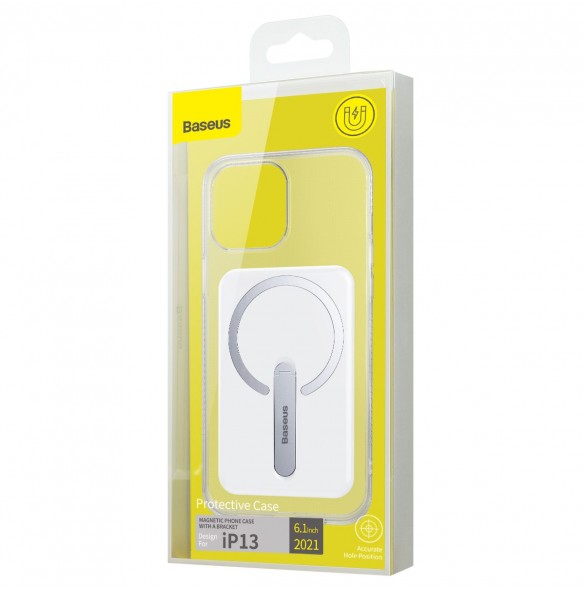Baseus magnetiska telefonfodral iPhone 13 (6,1" 2021) transparent