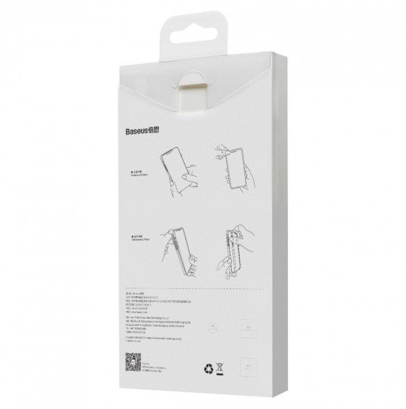 Baseus magnetiska telefonfodral iPhone 13 (6,1" 2021) transparent
