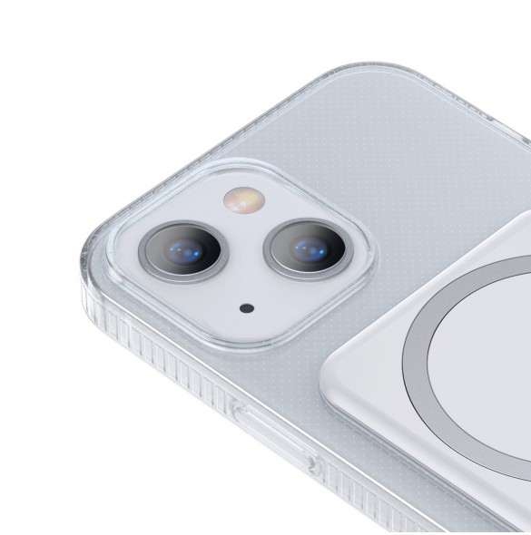 Baseus magnetiska telefonfodral iPhone 13 (6,1" 2021) transparent