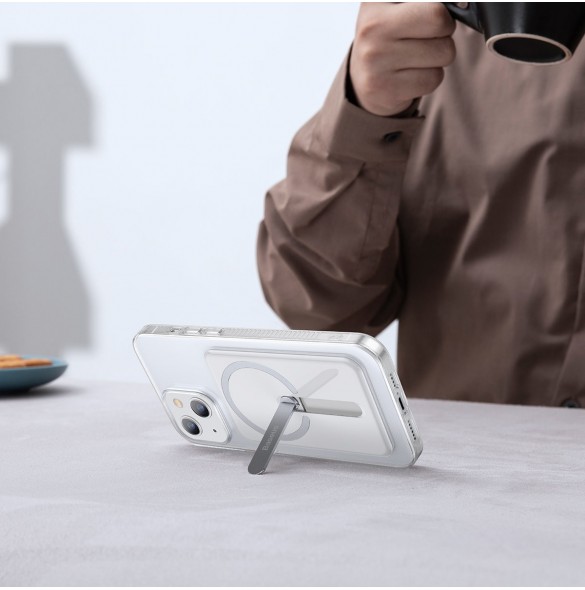 Baseus magnetiska telefonfodral iPhone 13 (6,1" 2021) transparent