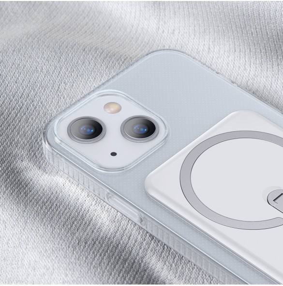 Baseus magnetiska telefonfodral iPhone 13 (6,1" 2021) transparent