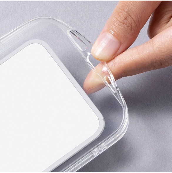 Baseus magnetiska telefonfodral iPhone 13 (6,1" 2021) transparent