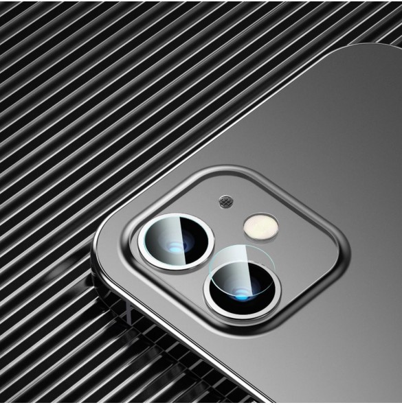 Baseus 2x 0,25 mm härdat glas 9H bakkamera för iPhone 12 / iPhone 12 mini transparent (SGAPIPH54N-JT02)