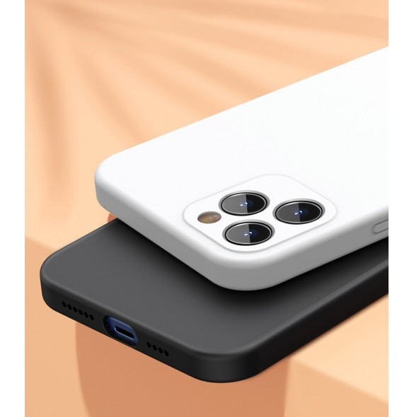 Baseus Liquid Silica Gel Case Flexible Gel Cover iPhone 12 Pro Max Red (WIAPIPH67N-YT09)