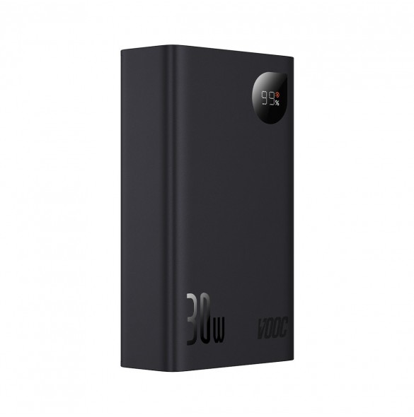 Baseus Adaman2 powerbank with digital display 20000mAh 30W 2 x USB / 1x USB Type C Power Delivery Quick Charge SCP, Oppo Super V