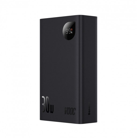 Baseus Adaman2 powerbank with digital display 20000mAh 30W 2 x USB / 1x USB Type C Power Delivery Quick Charge SCP, Oppo Super V